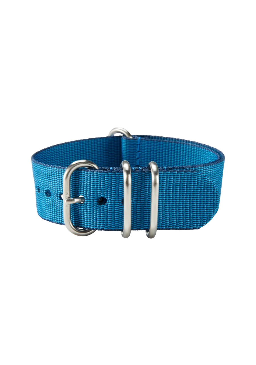 20mm Nylon #TIDE NATO Band - Navy / Blue