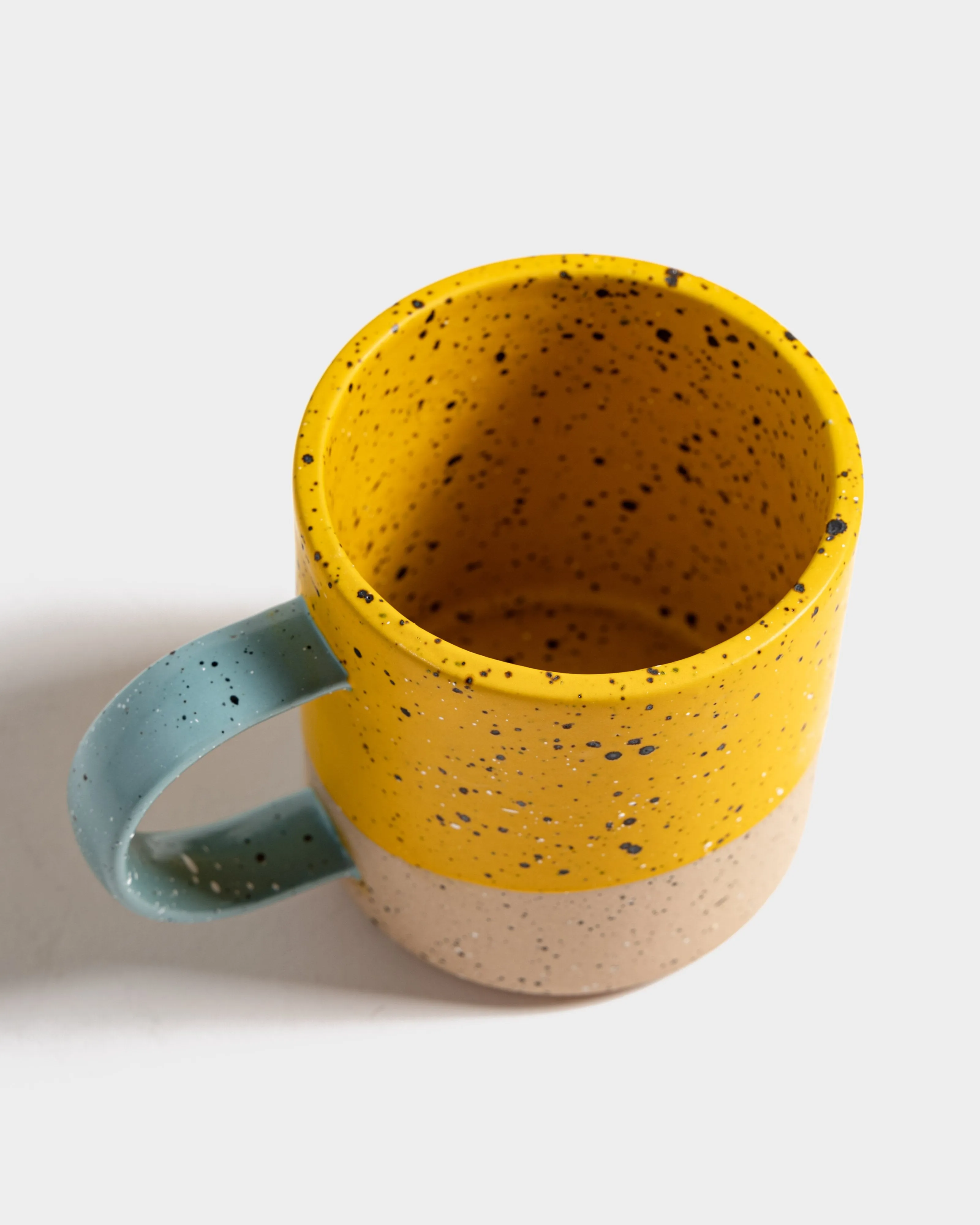 8 oz. Stoneware Mug - Gold