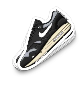 Air Max 1 "Patta Black" Sneaker Sticker