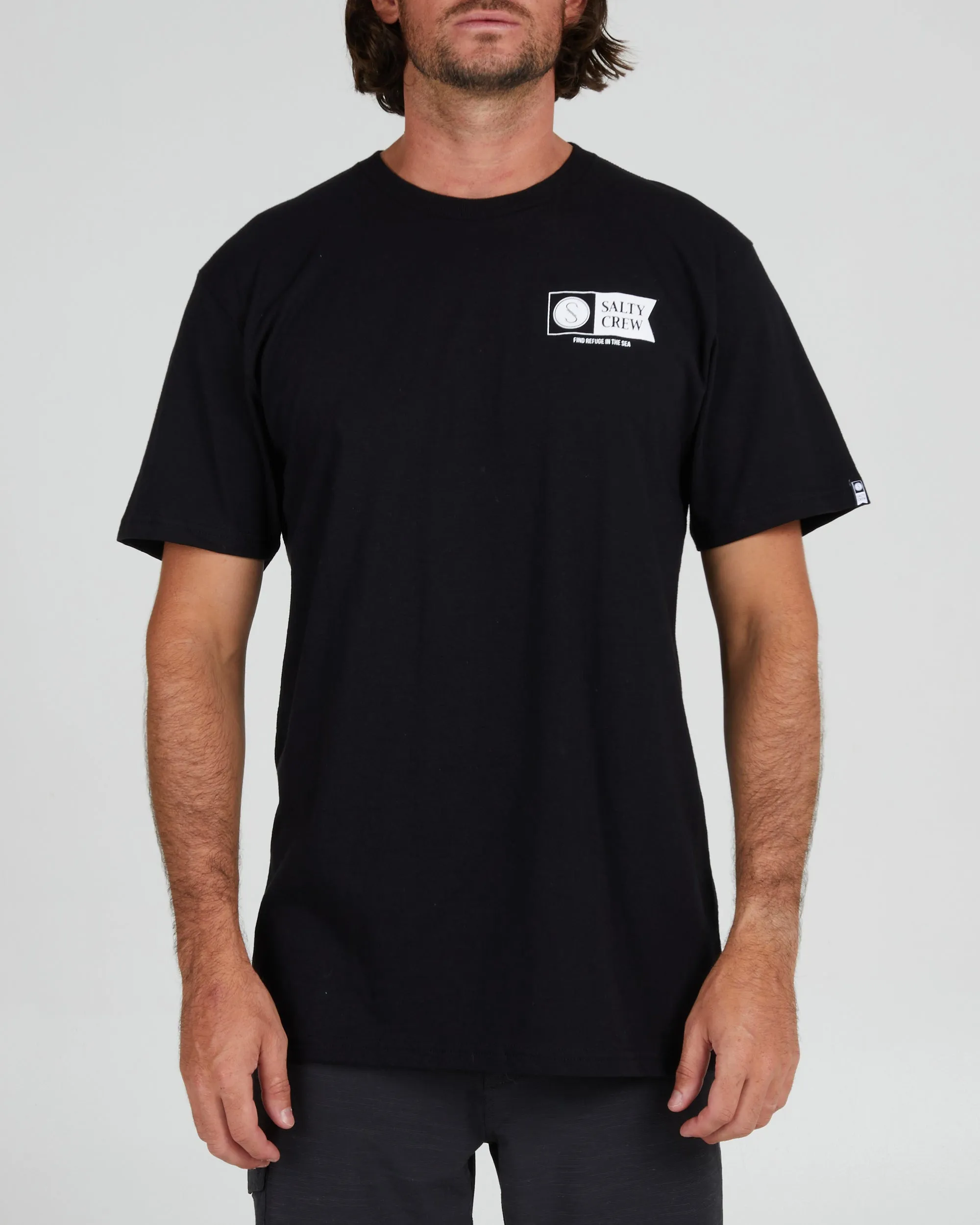 Alpha Black S/S Classic Tee