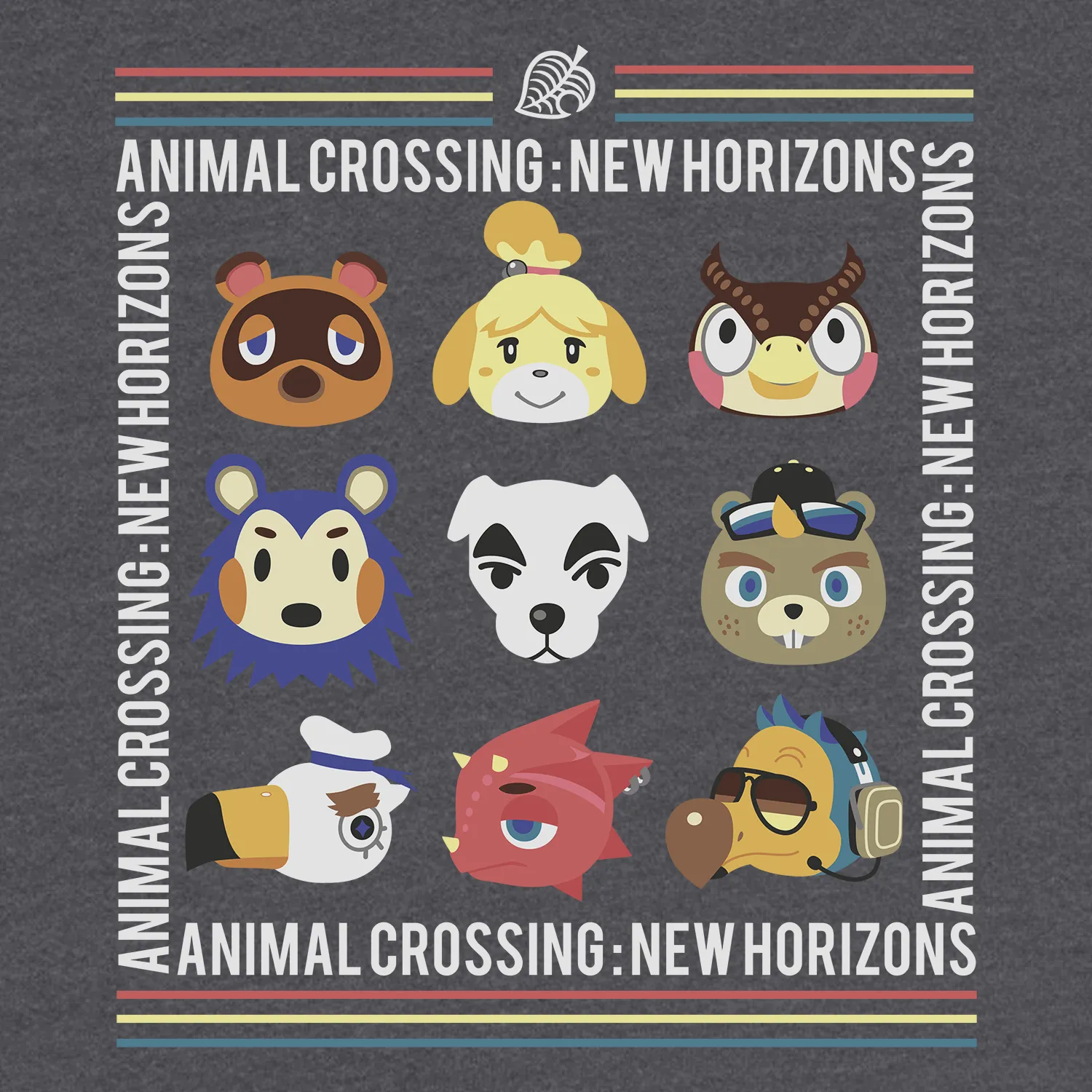 Animal Crossing - Animal Crossing: New Horizons Characters Tee