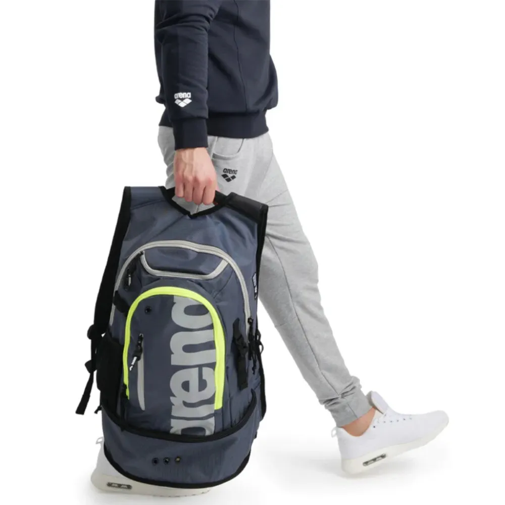 ARENA Fastpack 3.0 Backpack (Navy/Neon Yellow)