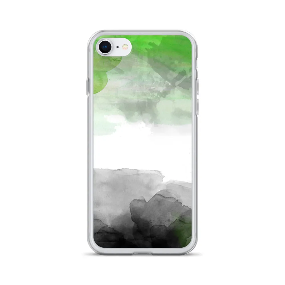 Aromantic Watercolour iPhone Case