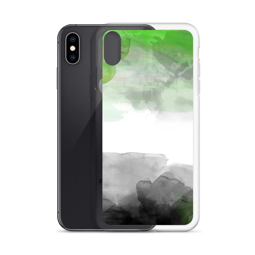 Aromantic Watercolour iPhone Case