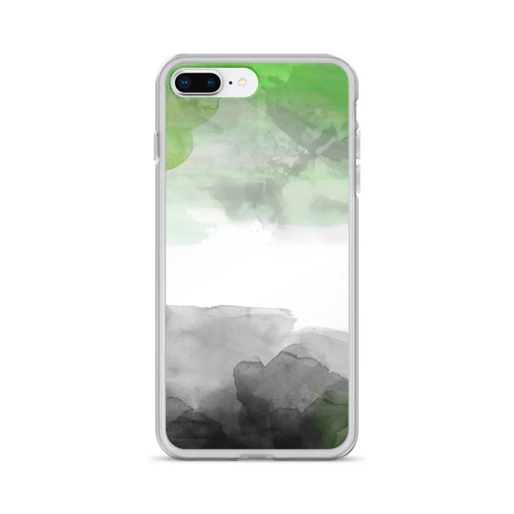 Aromantic Watercolour iPhone Case