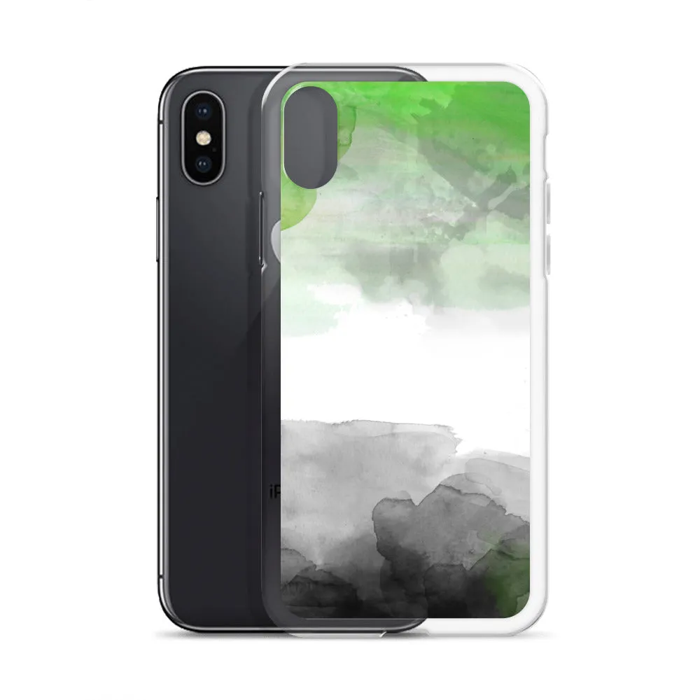 Aromantic Watercolour iPhone Case