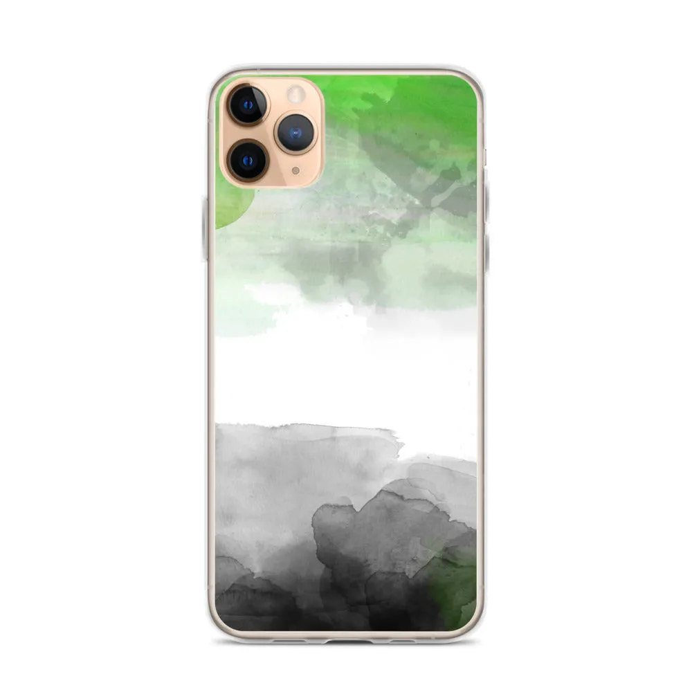 Aromantic Watercolour iPhone Case