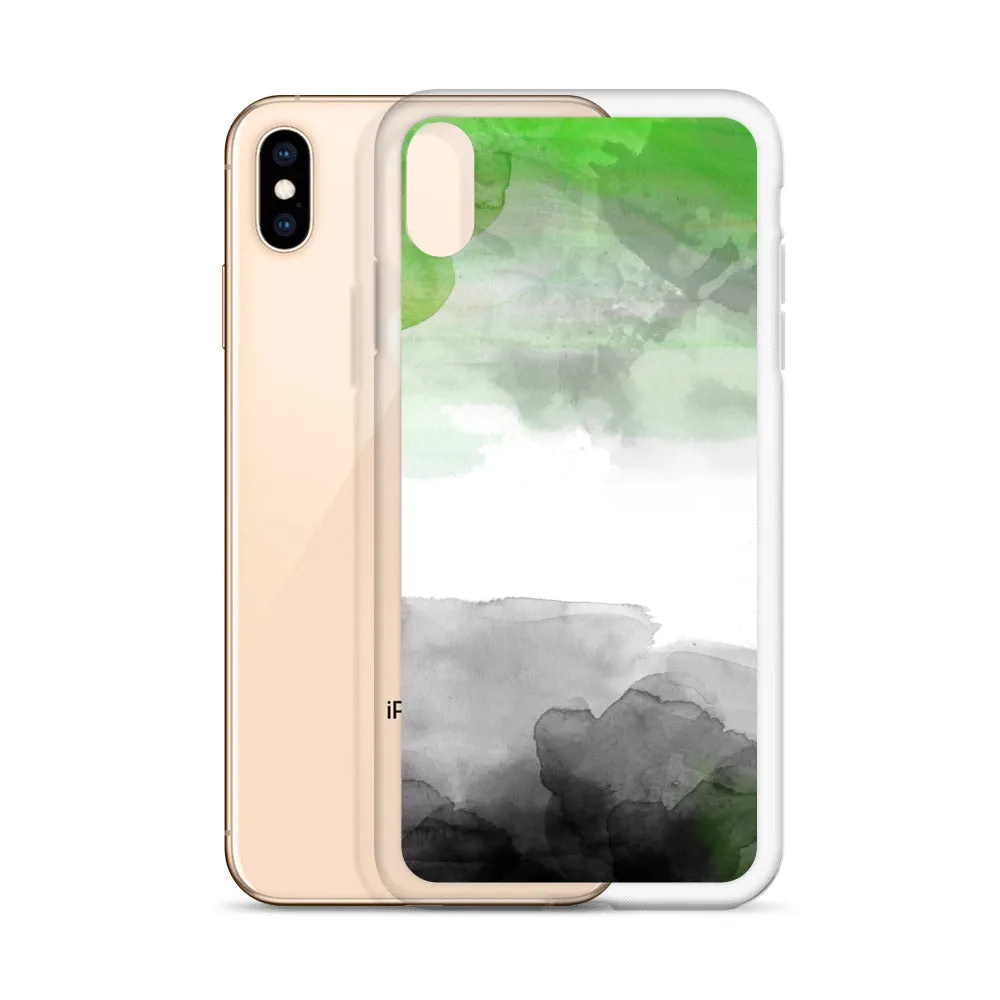 Aromantic Watercolour iPhone Case