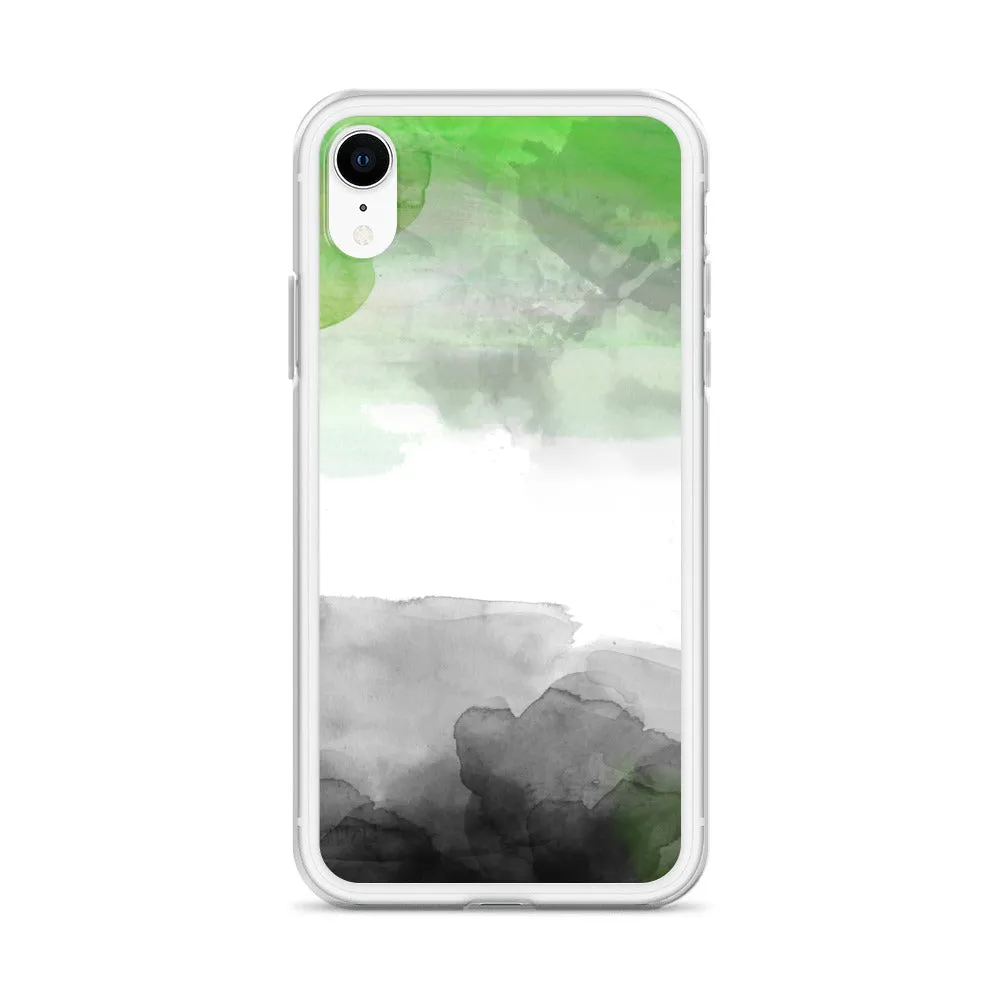 Aromantic Watercolour iPhone Case