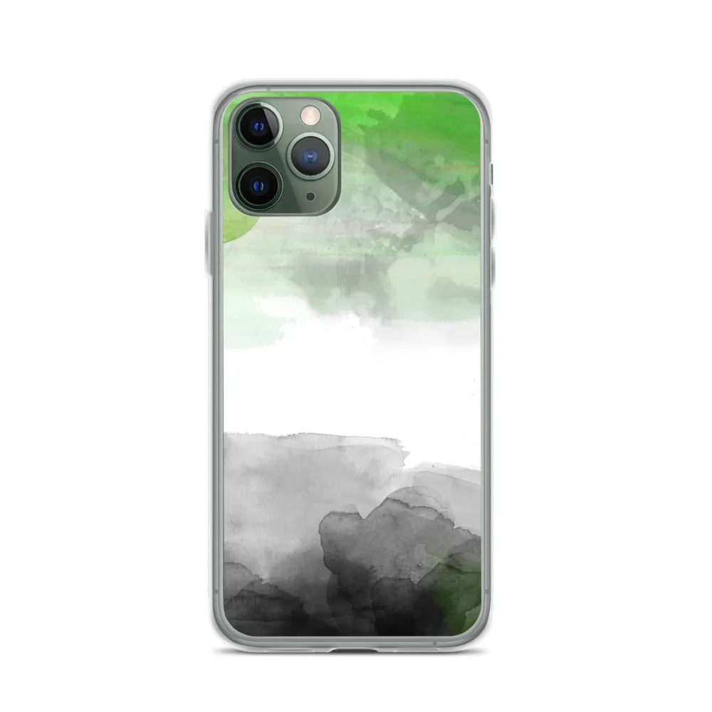 Aromantic Watercolour iPhone Case