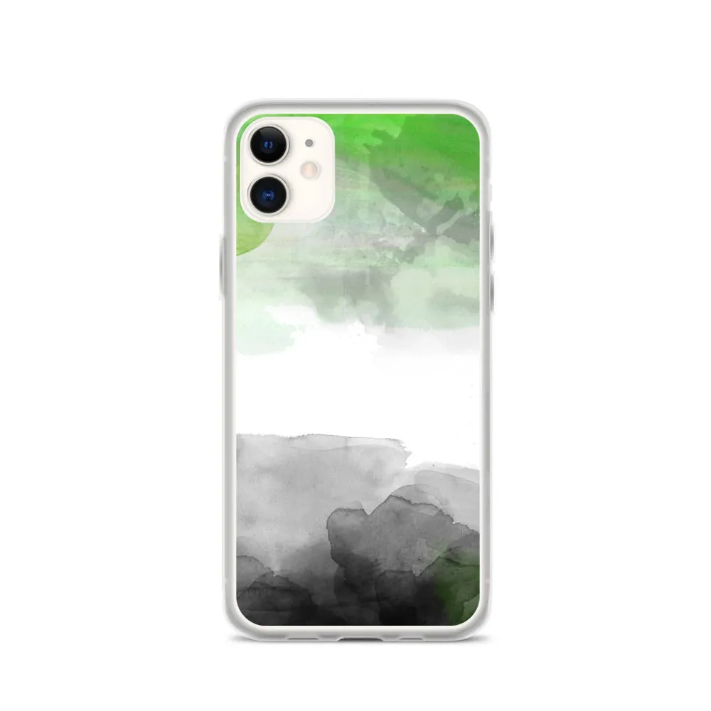 Aromantic Watercolour iPhone Case