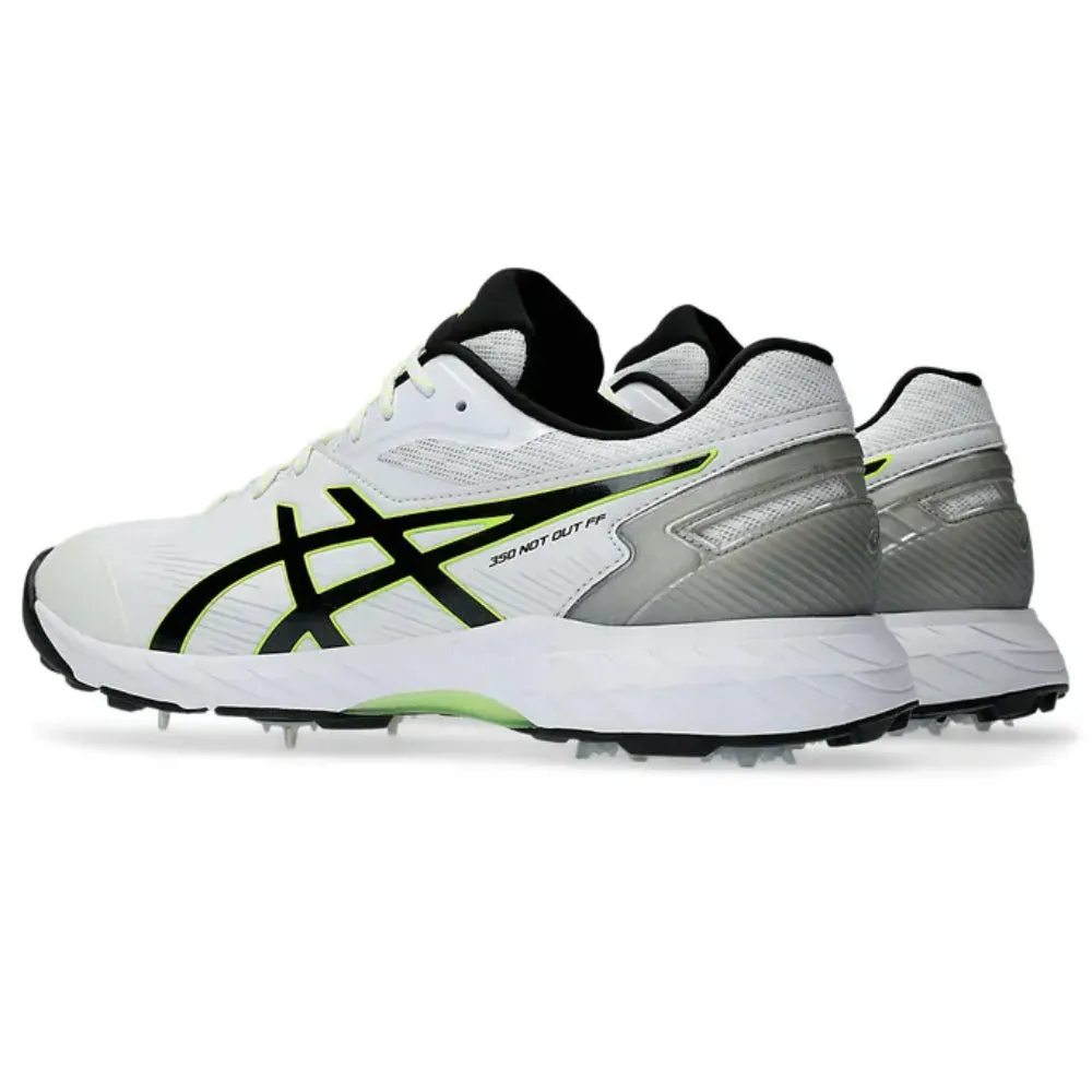 ASICS Men's 350 Not Out FF Cricket Shoe (White/Black)