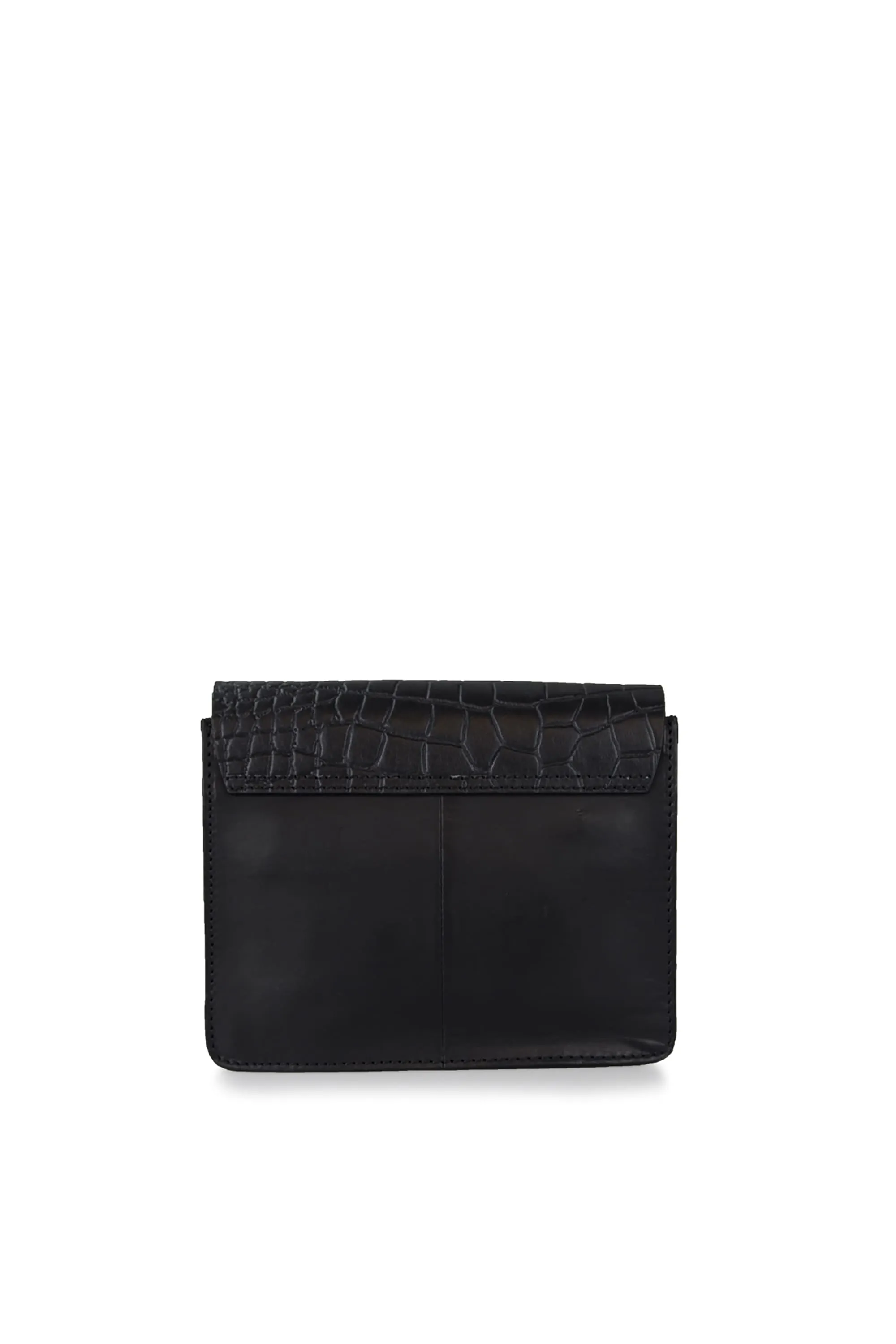 audrey mini black croco classic leather