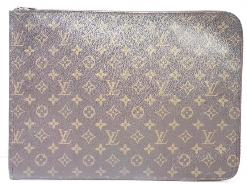 Authentic Pre-owned Louis Vuitton Monogram Poche Documents Portfolio Gm Case Bag M53456 191868