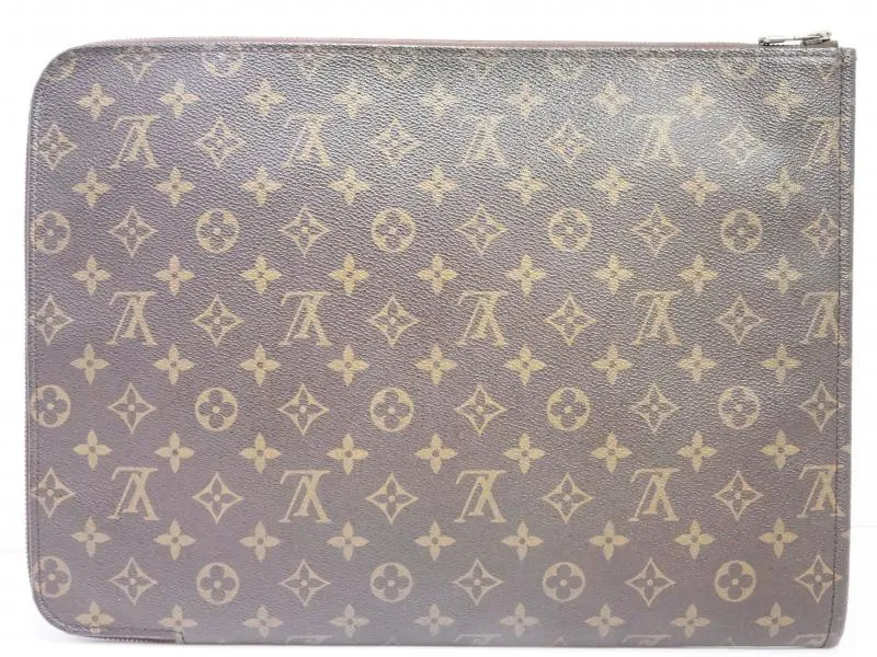 Authentic Pre-owned Louis Vuitton Monogram Poche Documents Portfolio Gm Case Bag M53456 191868