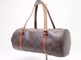 Authentic Pre-owned Louis Vuitton Vintage Monogram Papillon 30 Hand Barrel Bag Purse M51385 210510