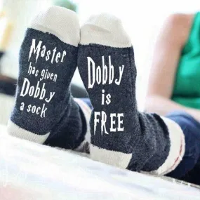 Autumn Spring Christmas Dobby Custom Wine Cotton Polyester Socks for Women