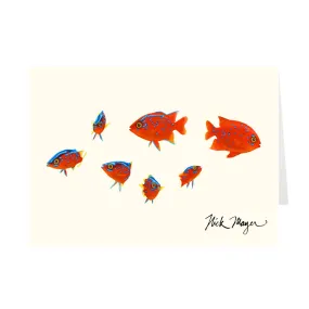 Baby Garibaldis III Notecards