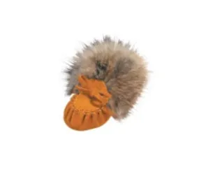 BABY MOCCASINS WITH FUR