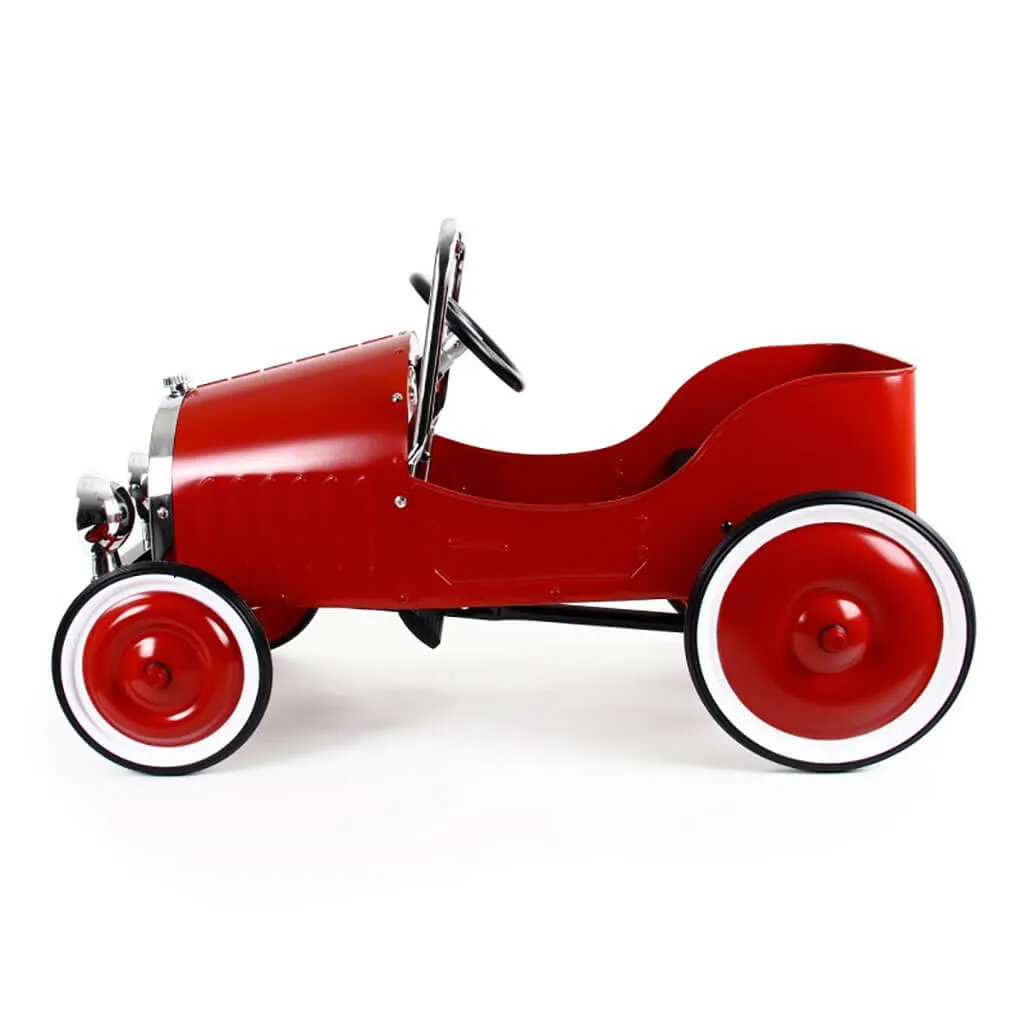 Baghera Classic Pedal Toy Car Red