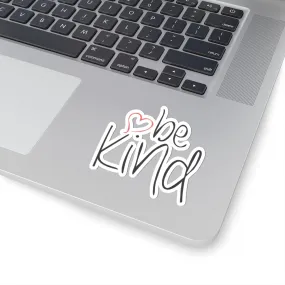 be kind Heart Sticker