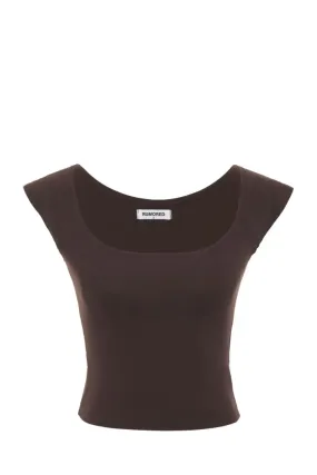 Be Mine Top | Chocolate