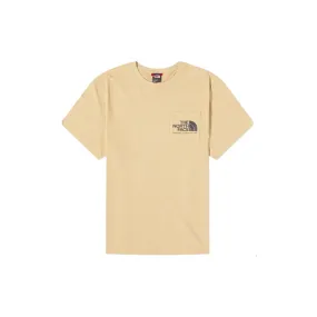 Berkeley California Pocket Tee (Khaki Stone/TNF Black)