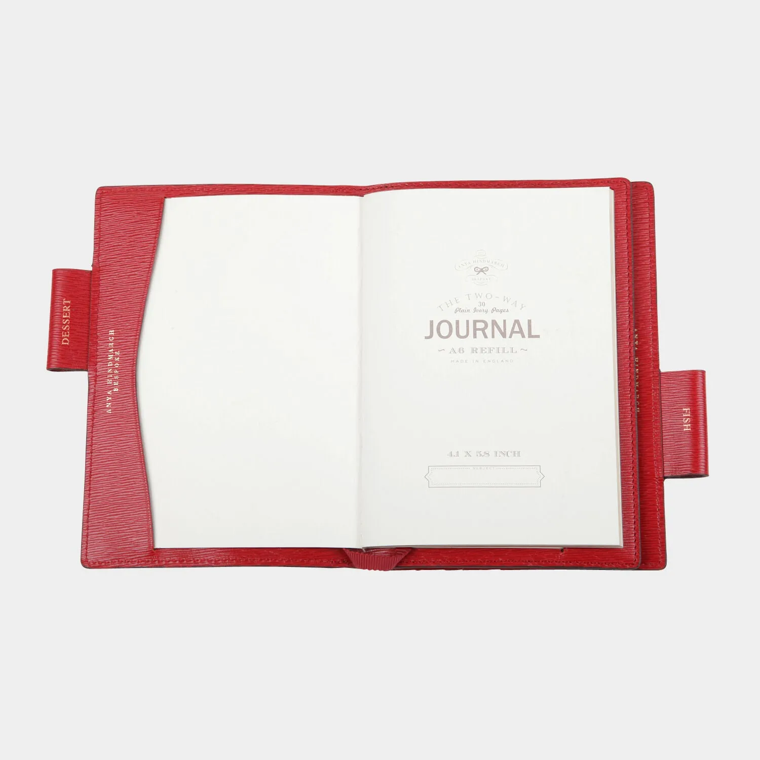 Bespoke A6 Two Way Journal