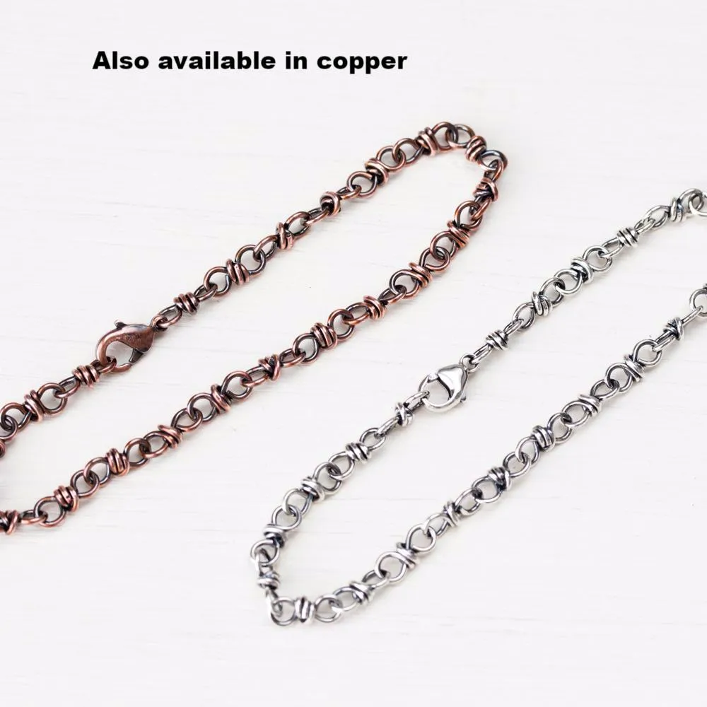 Bigger Link Chain Bracelet for Man or Woman, Sterling Silver