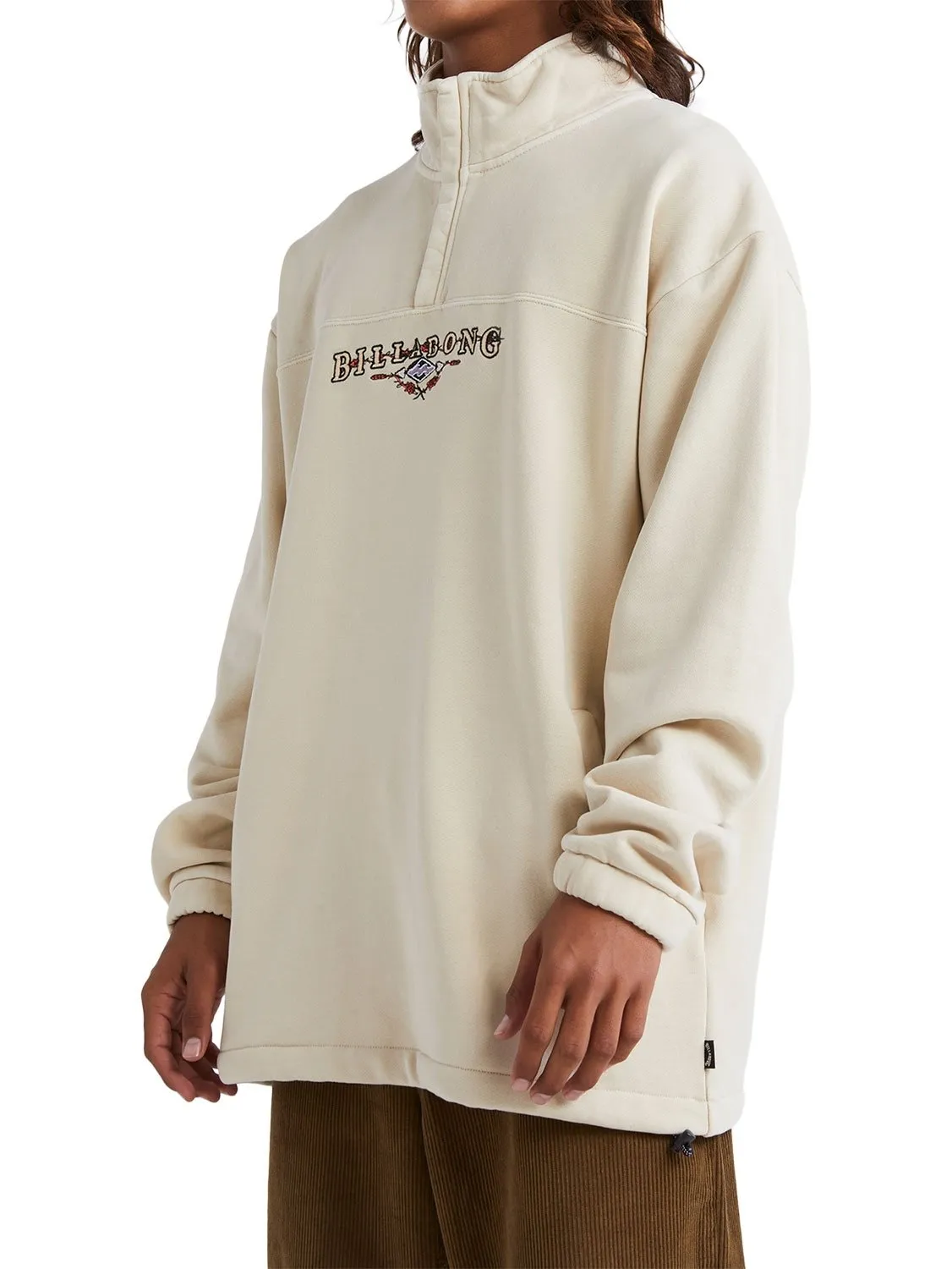 Billabong Men's King Prawn Pullover Brown