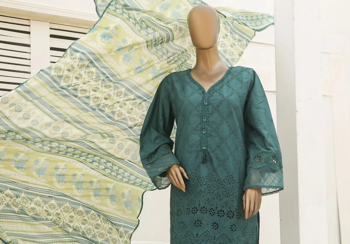 Bin Saeed Chikankari Lawn Suit BIN112