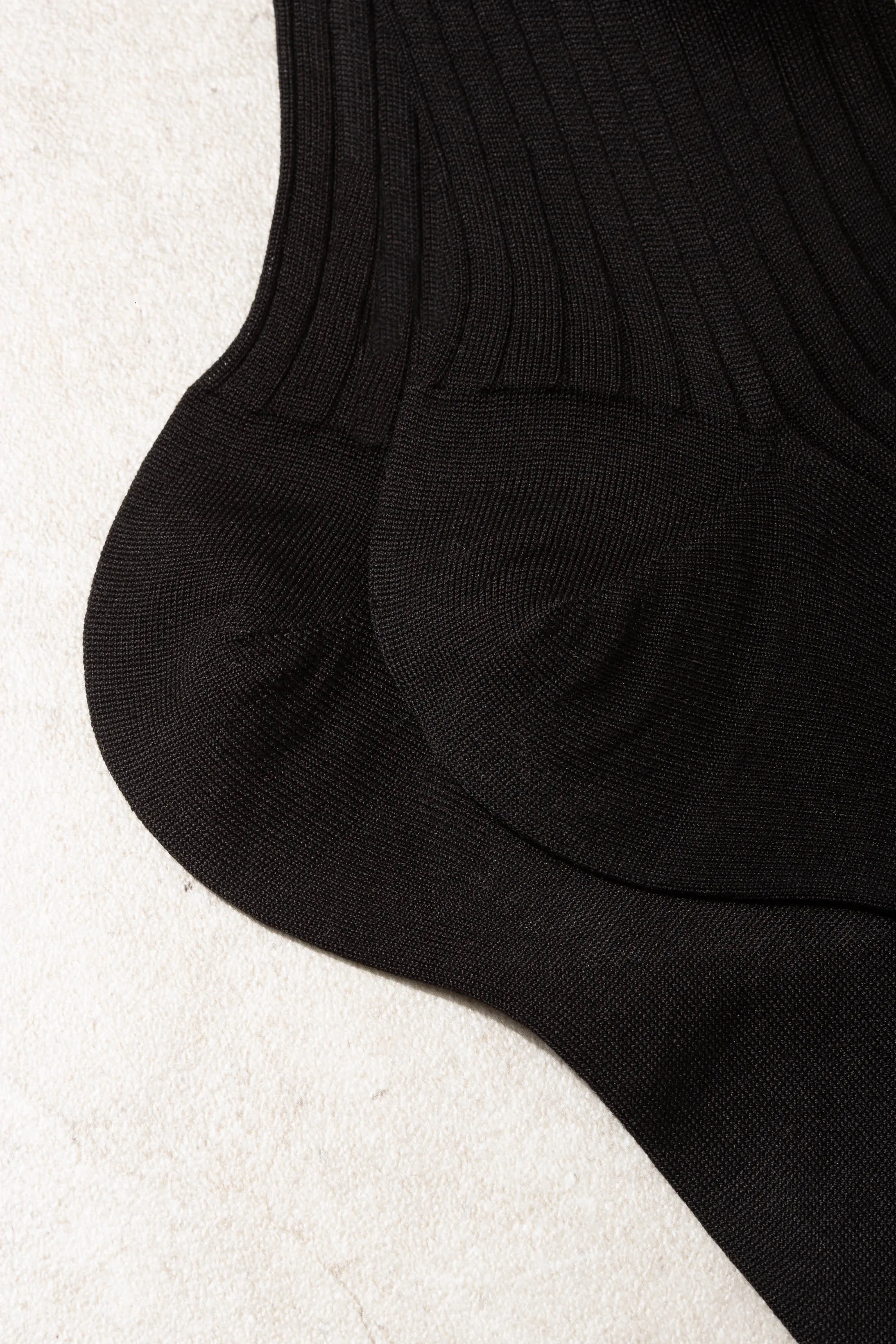 Black long socks - Made in Italy