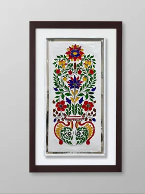 Blooms of Reflection: Thikri Artwork by Vinayak Art Glass inlay Handicrafts