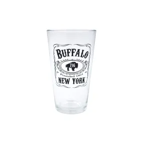 Buffalo, New York Founded 1801 Pint Glass