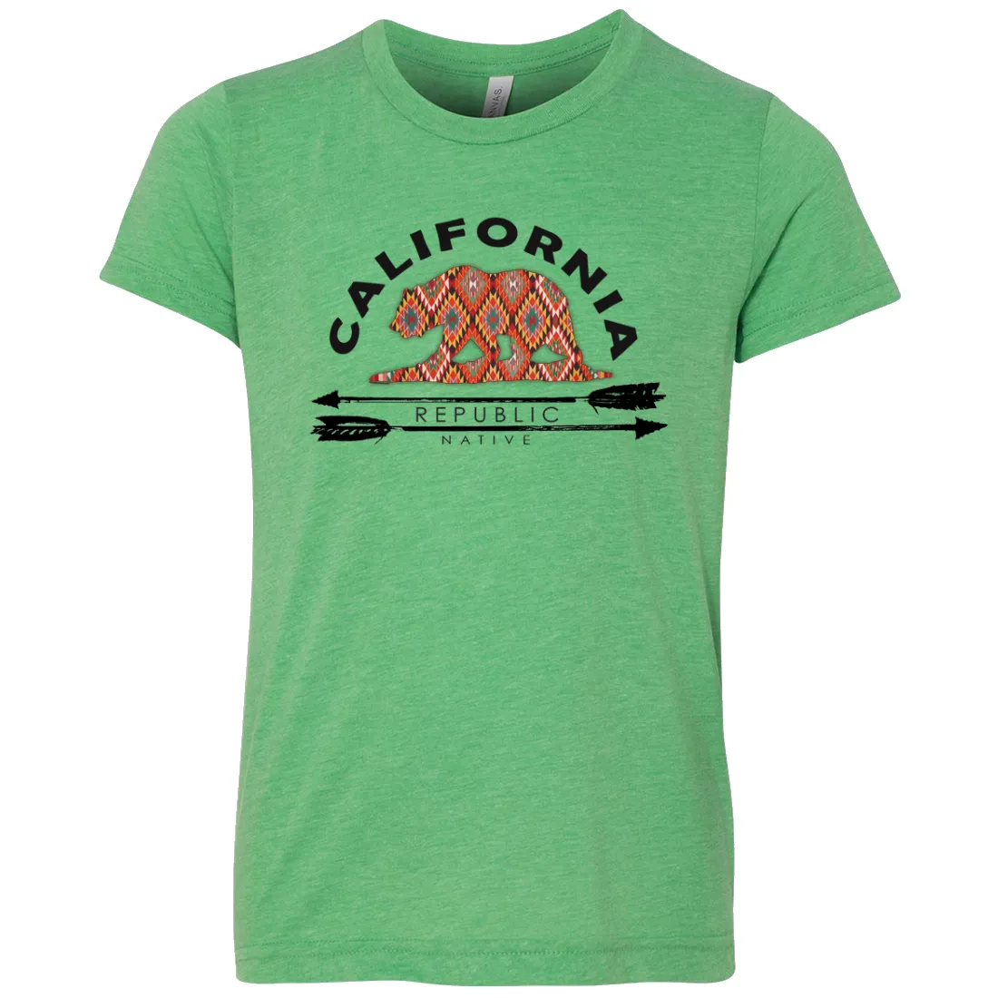 California Republic Native Asst Colors Youth T-Shirt/tee