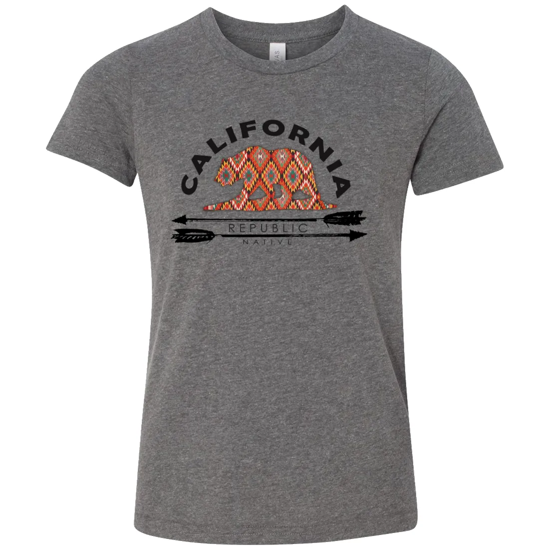 California Republic Native Asst Colors Youth T-Shirt/tee