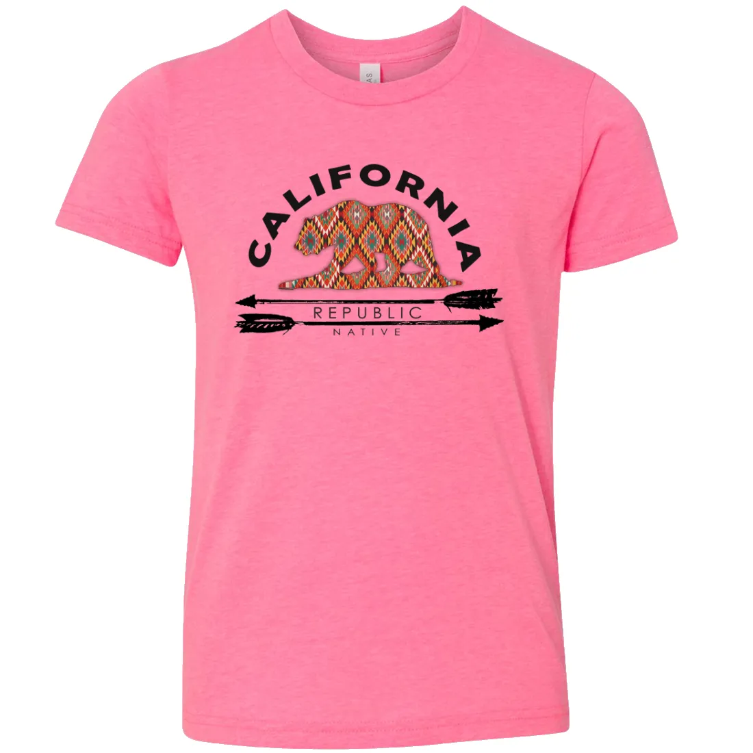 California Republic Native Asst Colors Youth T-Shirt/tee