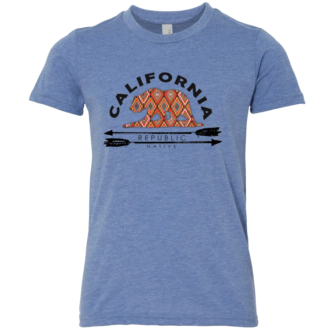 California Republic Native Asst Colors Youth T-Shirt/tee