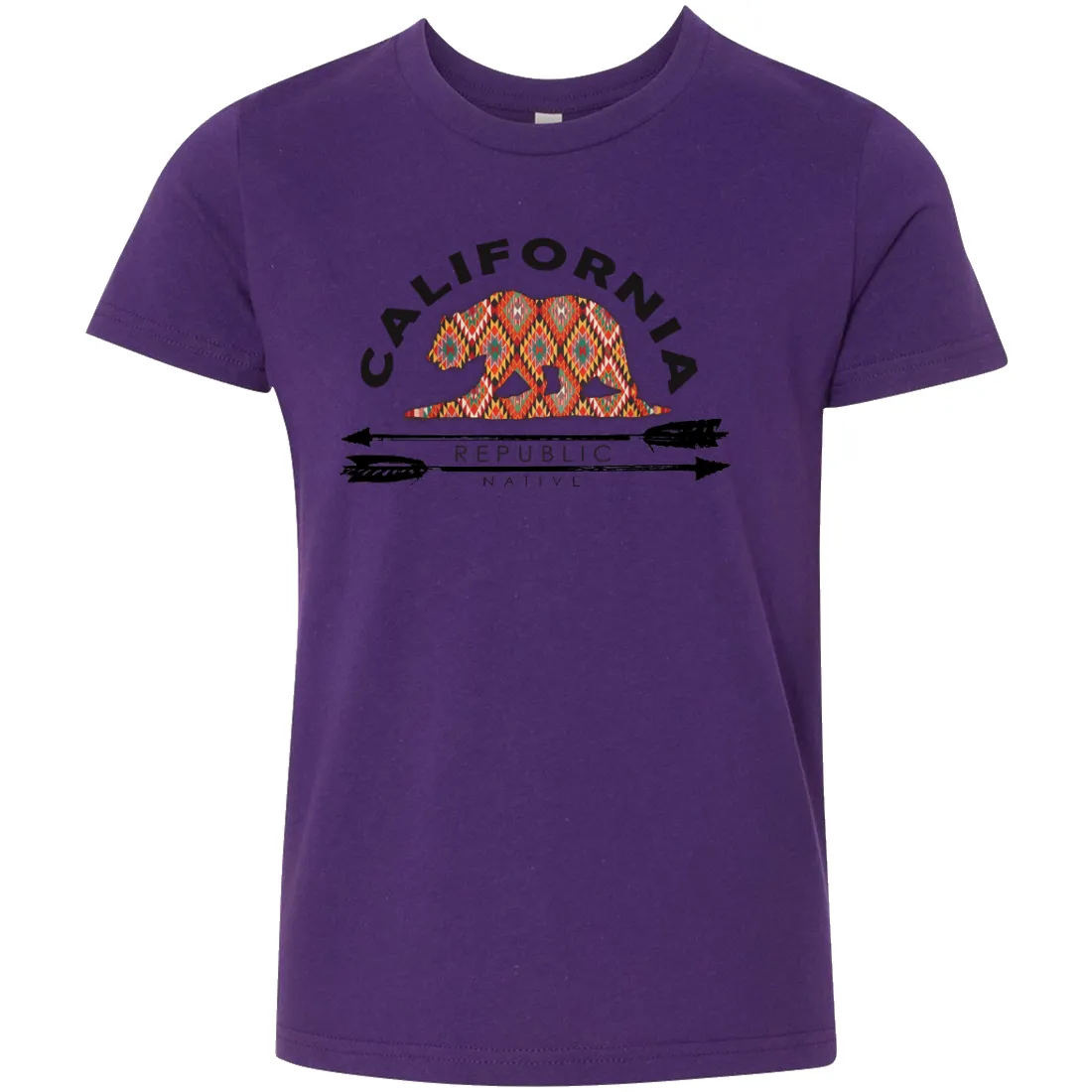 California Republic Native Asst Colors Youth T-Shirt/tee