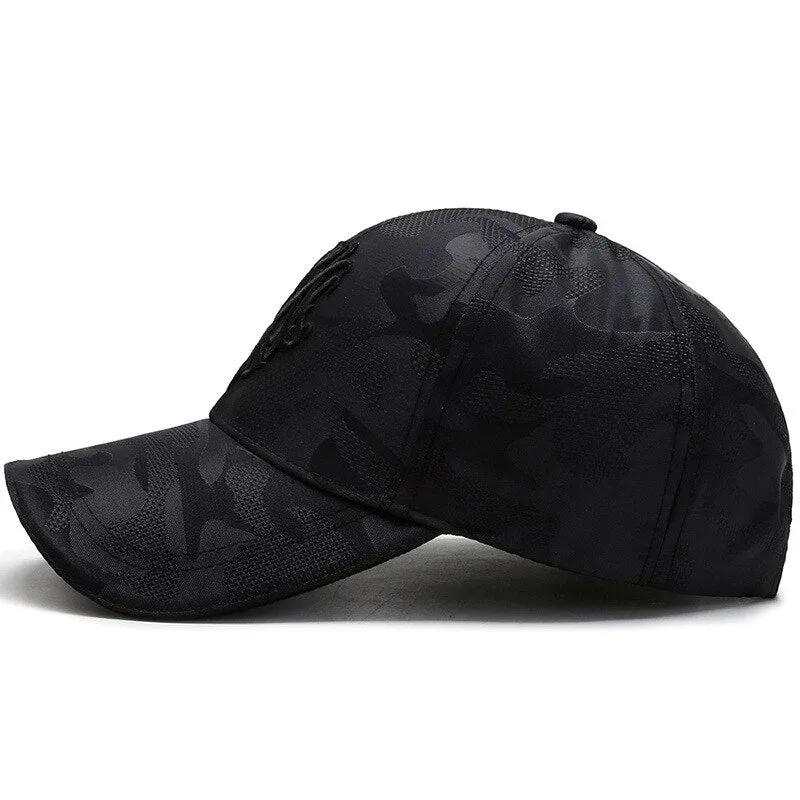 Camouflage Embroidery Cap