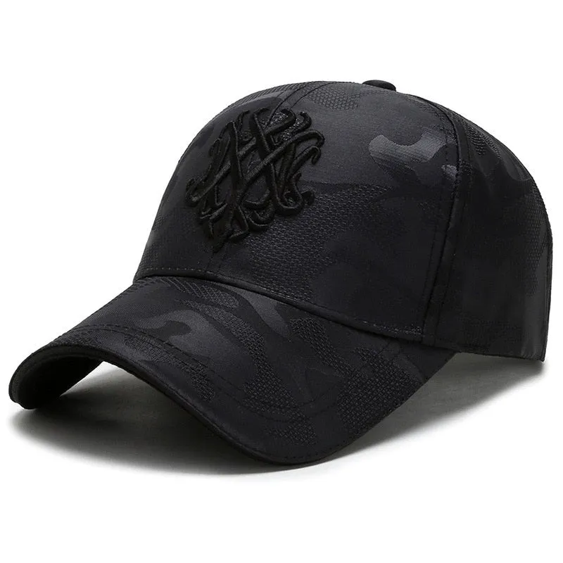 Camouflage Embroidery Cap