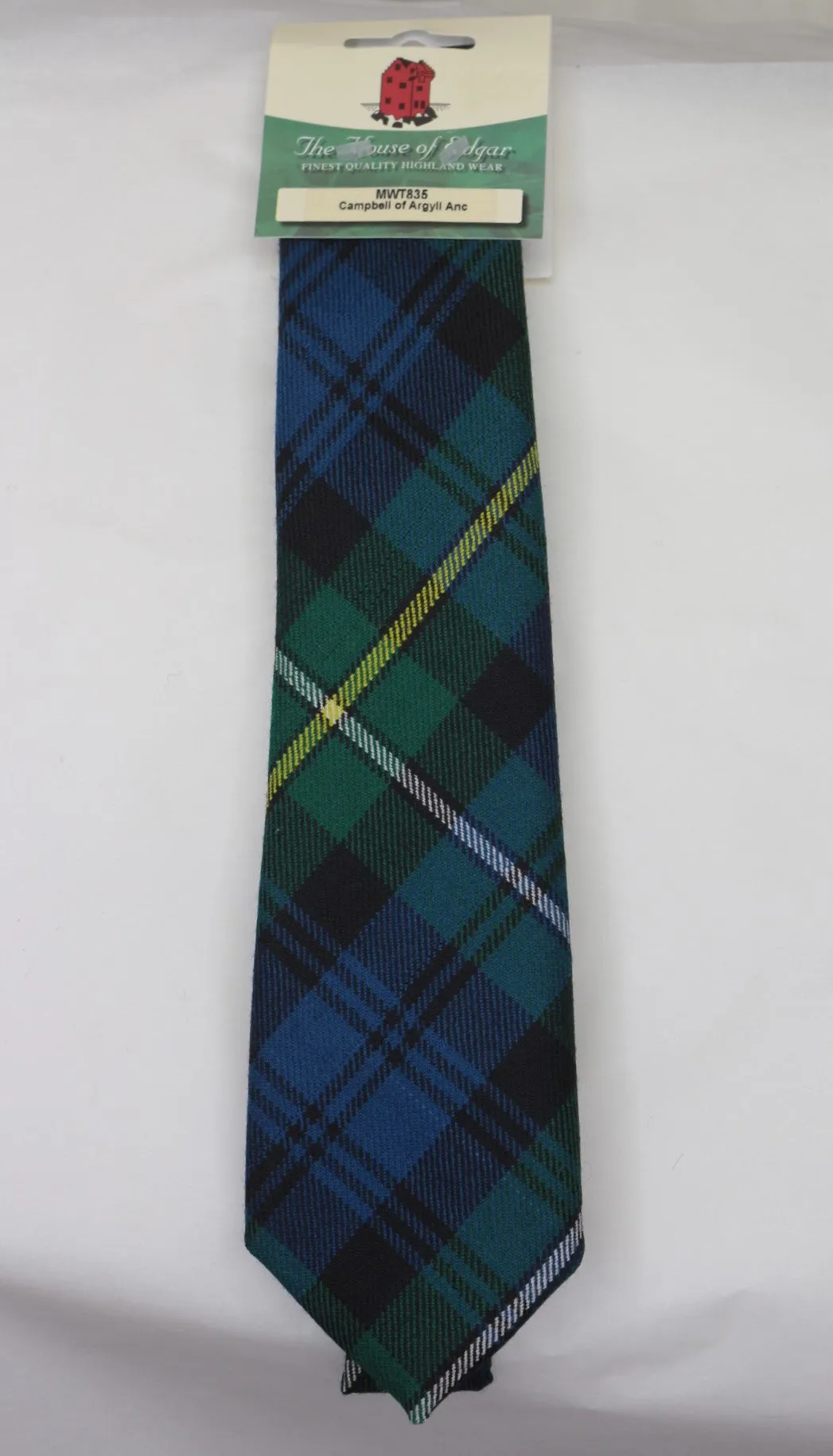 Campbell of Argyll Ancient Tartan Tie