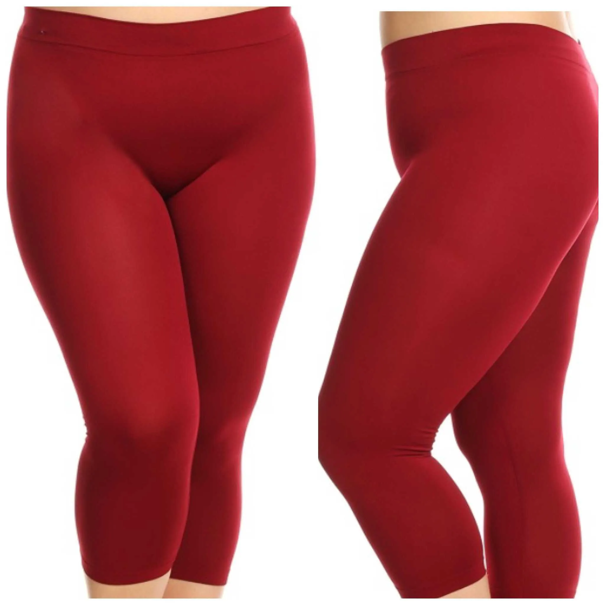 Capri Seem less Plus Size Leggings