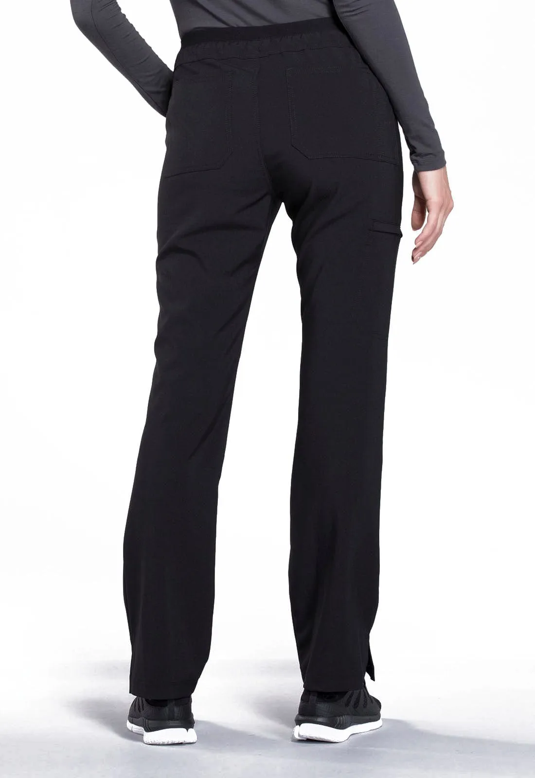 Cherokee iFlex Mid Rise Tapered Leg Drawstring Pants CK010