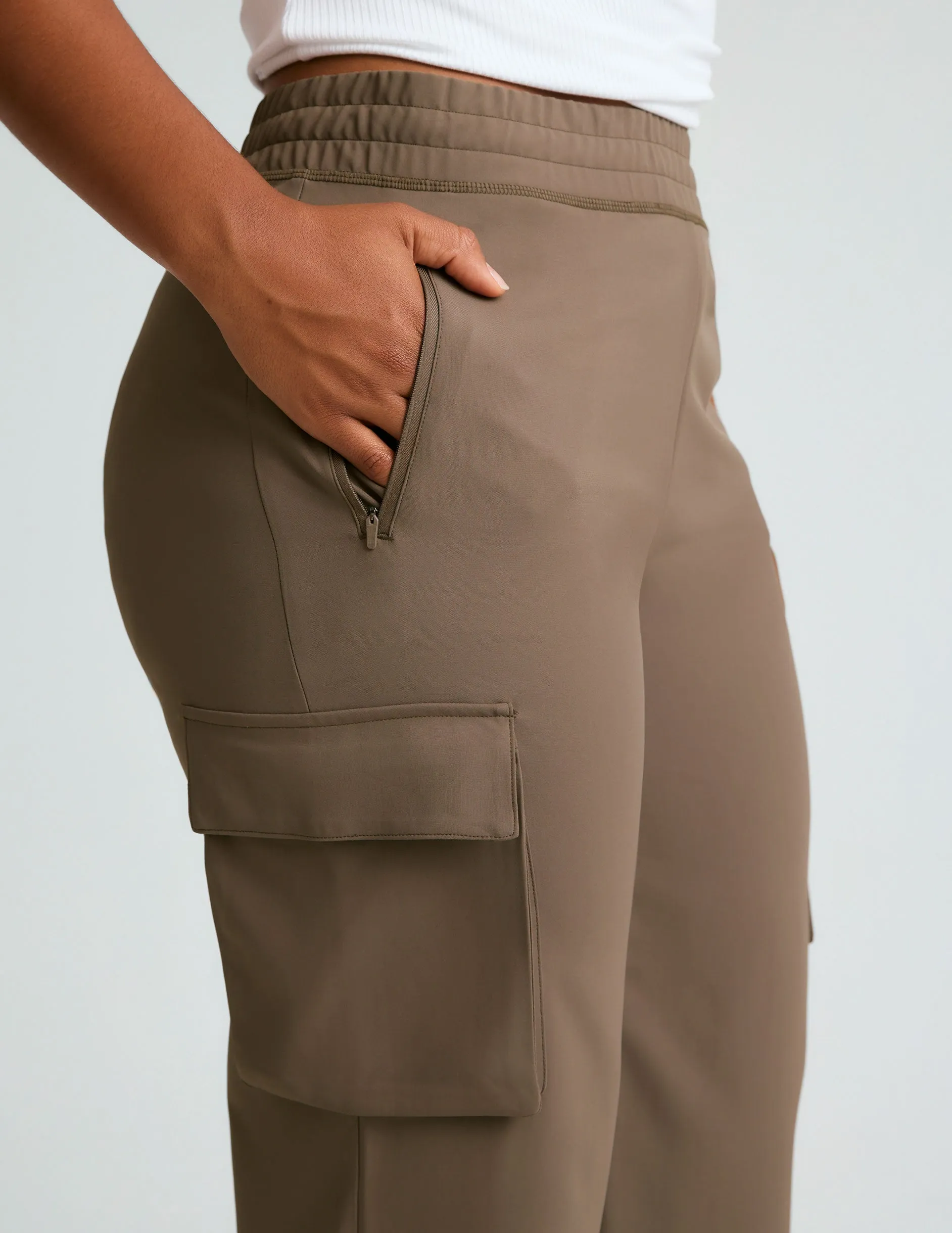 City Chic Wide Leg Cargo Pant