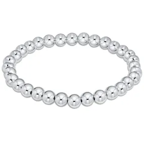 Classic Sterling 6mm Bead Bracelet