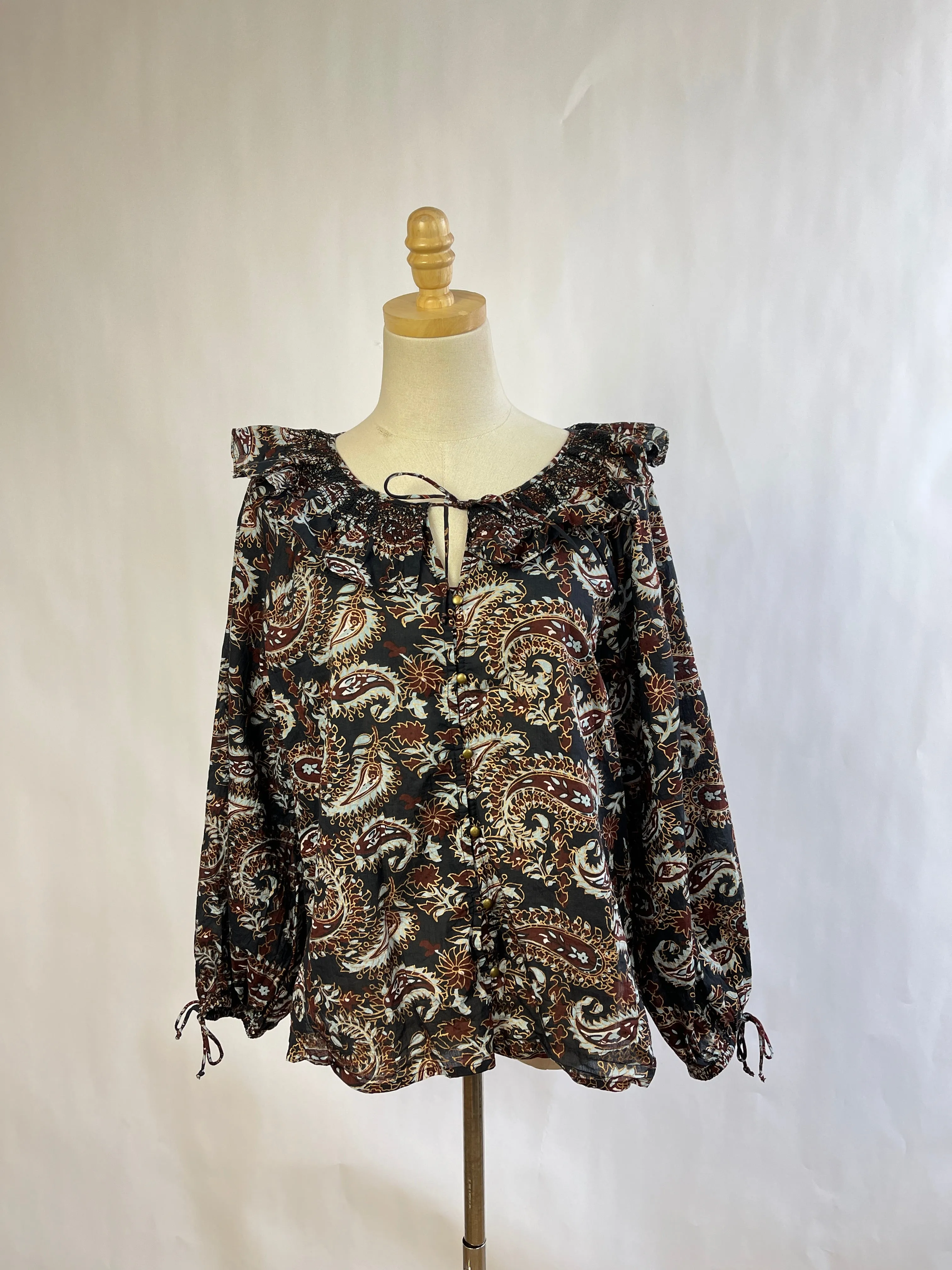 Cleobella Paisley Blouse (S)