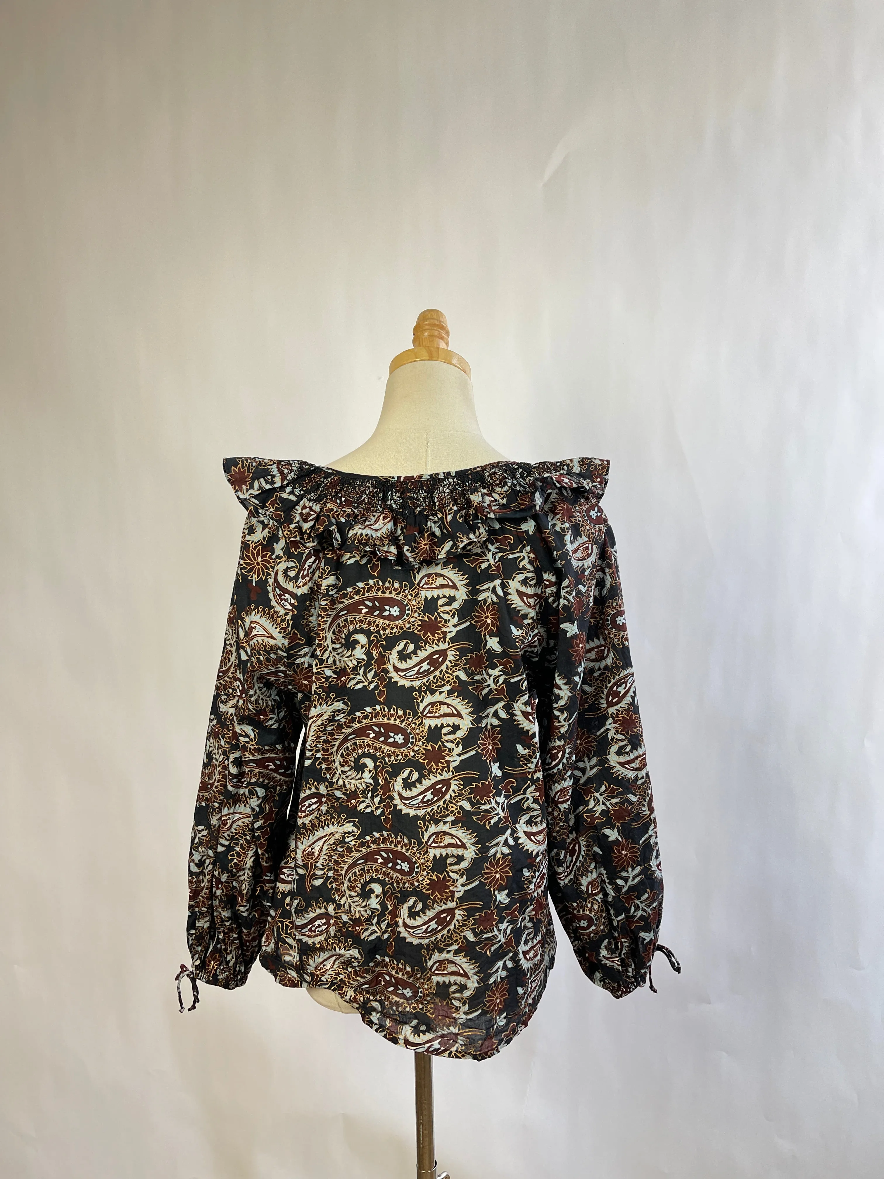 Cleobella Paisley Blouse (S)