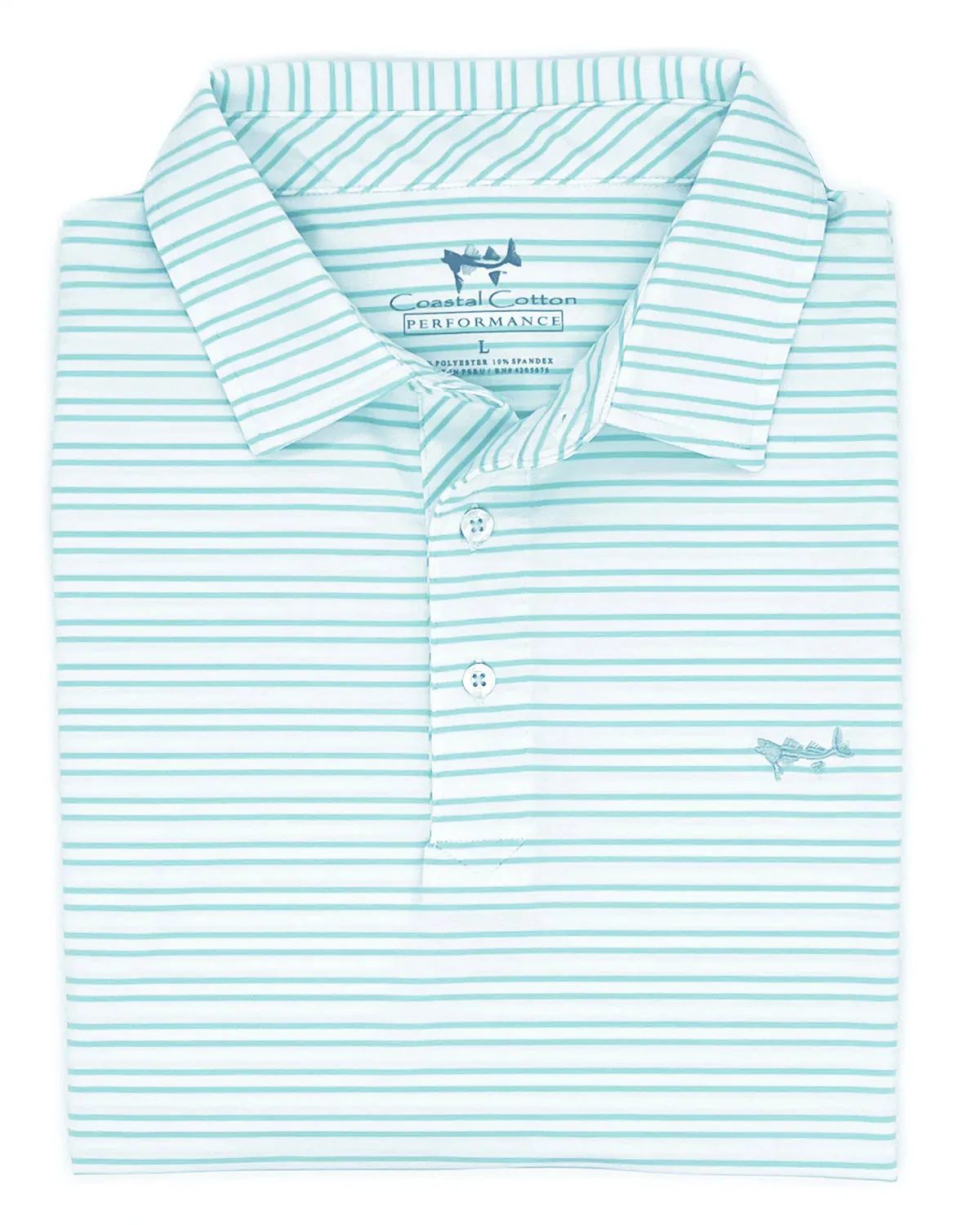 Coastal Cotton Performance Polo