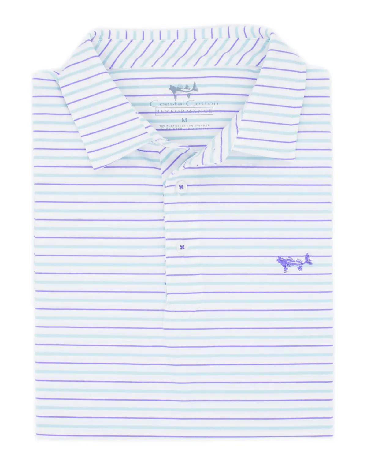 Coastal Cotton Performance Polo